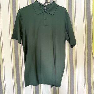 lululemon athletica Dark Green Polo Shirt